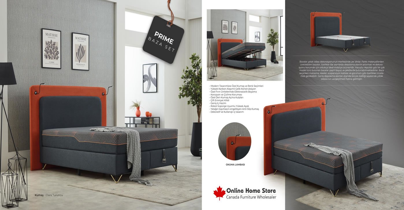 Susler Bed Base Set
