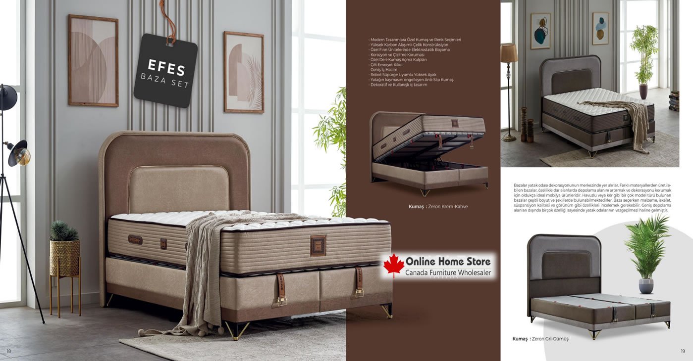 Efes Bed Base Set