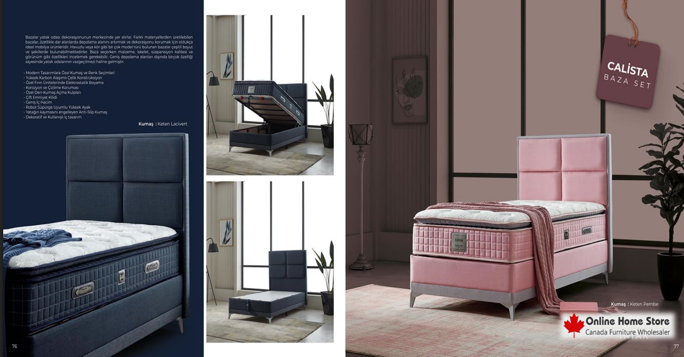 London Base Bed