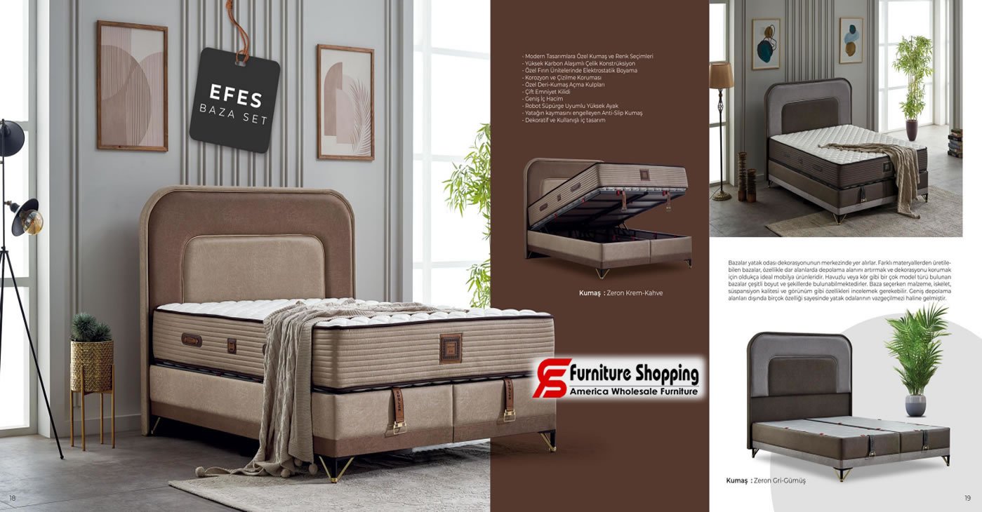 Efes Bed Base Set