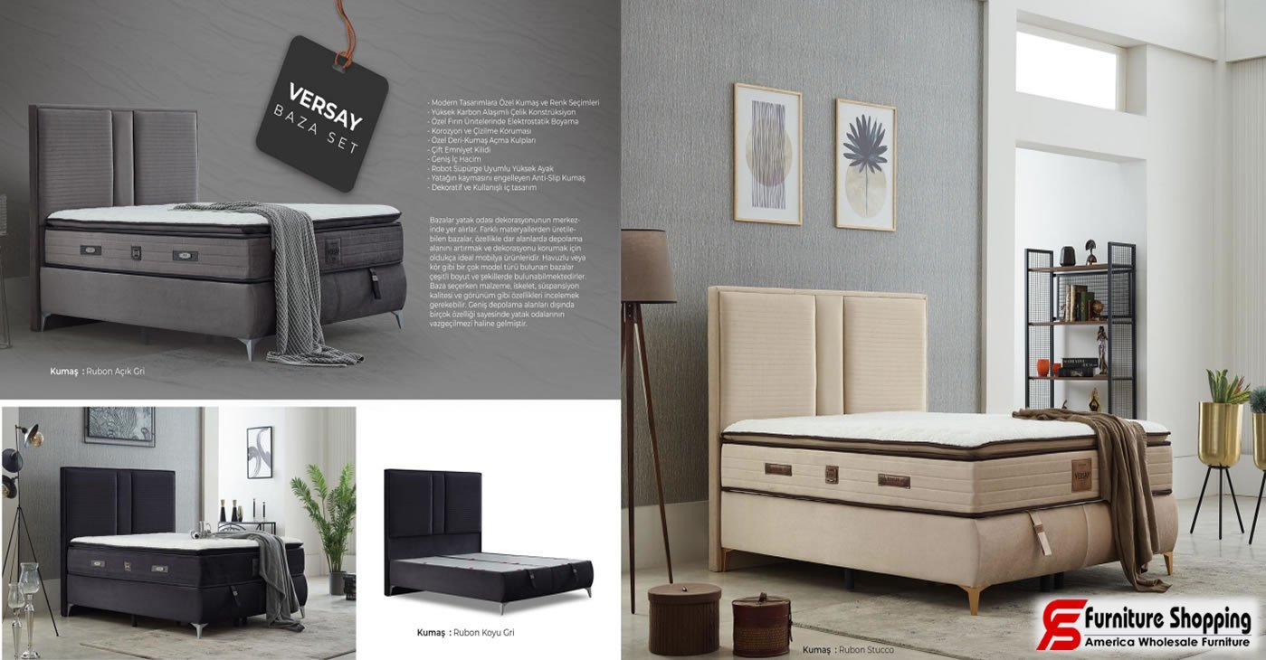 Versailles Bed Base Set