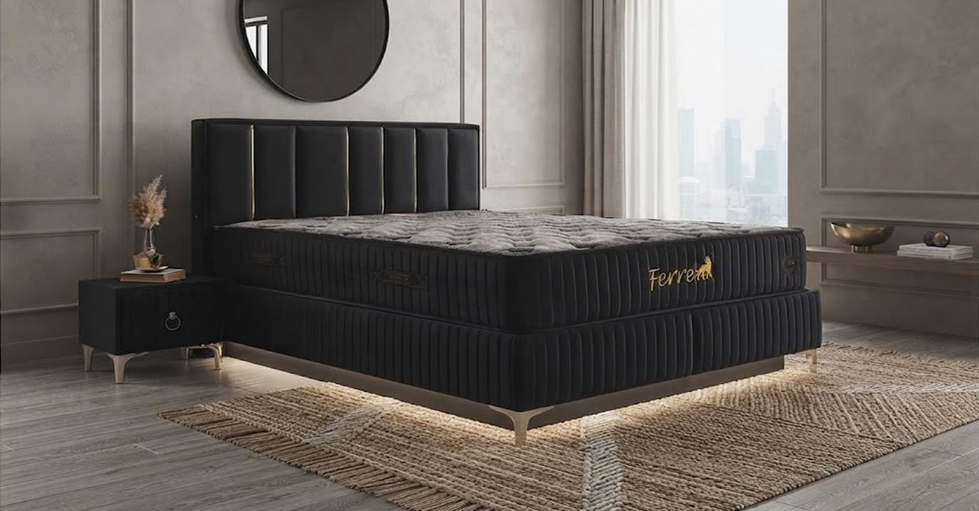Aleyna Bed Base Set