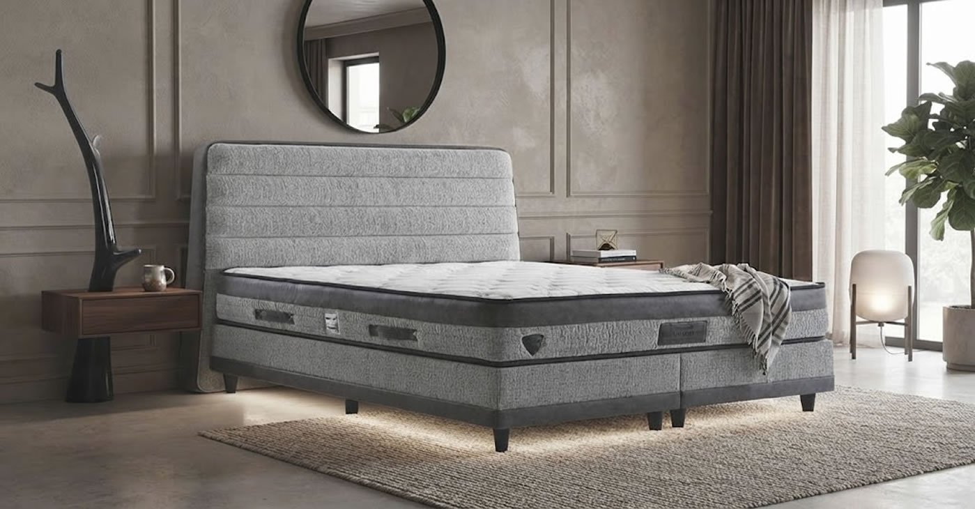 Evan Bed Base Set