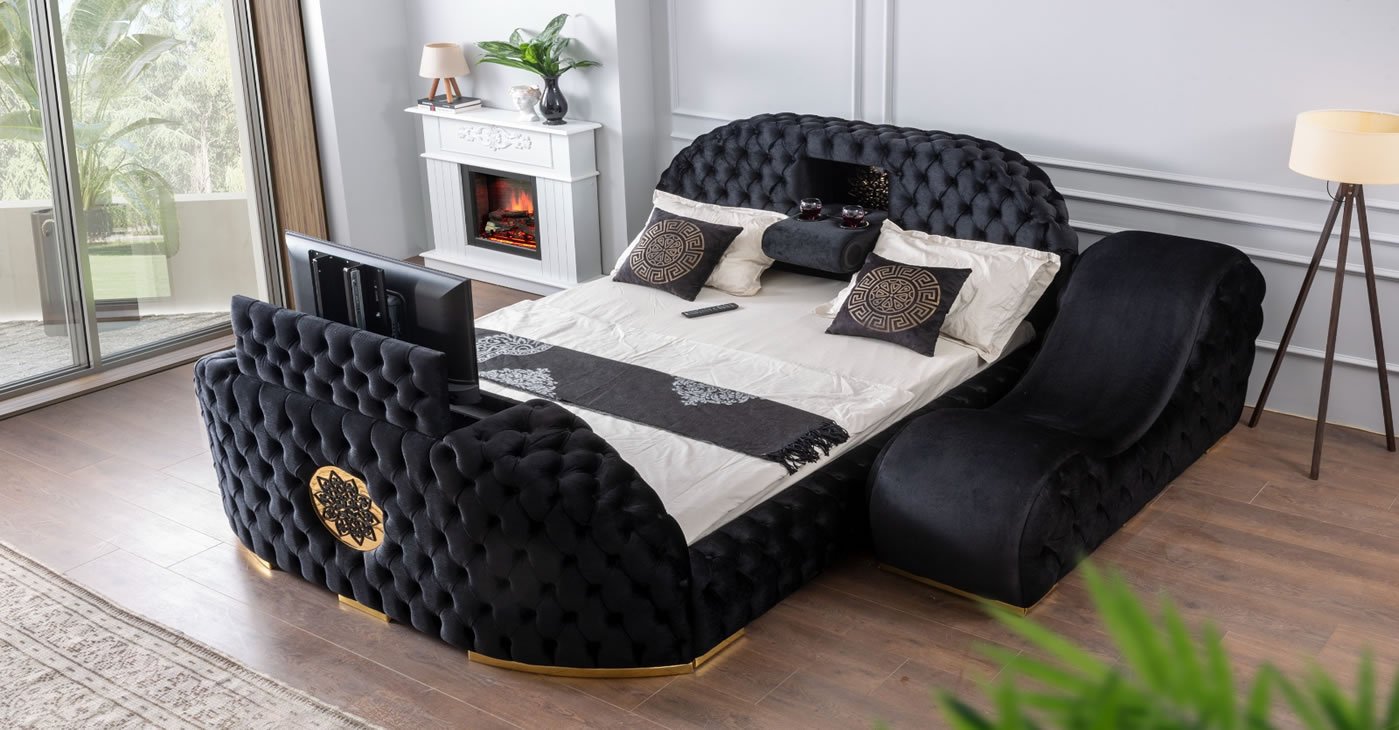 Smart Bed with TV Mechanism